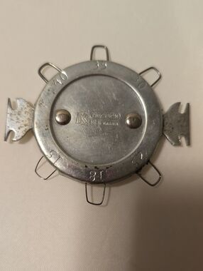Vintage Kastar Precision Spark Plug Gap Gauge Tool Made In USA Automotive